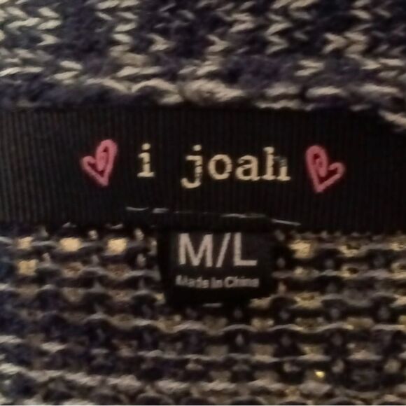 I Joah Open Front Women’s Cardigan. Aztec-inspired design. Size M/L - Picture 5 of 7